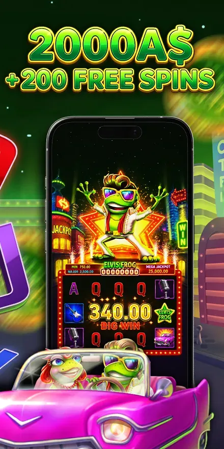 Elvis Frog in Vegas preview 3